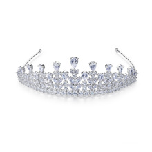 Luxury Rhinestone CZ Wedding Tiara Hair Accessories